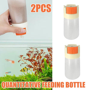 Fish Food Feeding Bottle Feed Sub-packaging Storage Moisture-proof