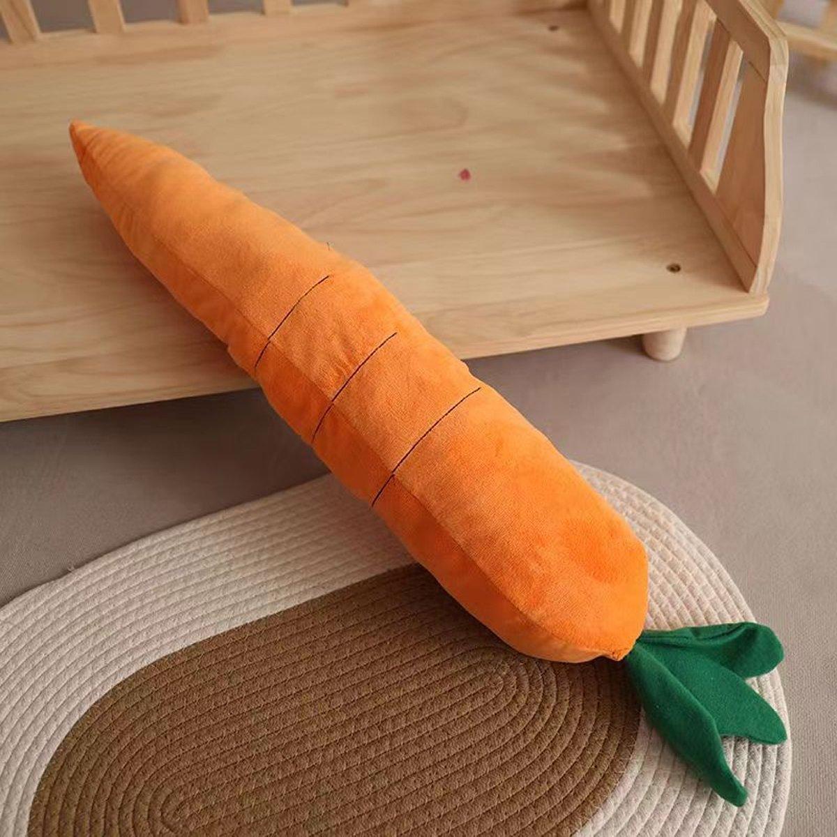 Durable Pet Carrot Toy for Chewing and Play Dog Toy