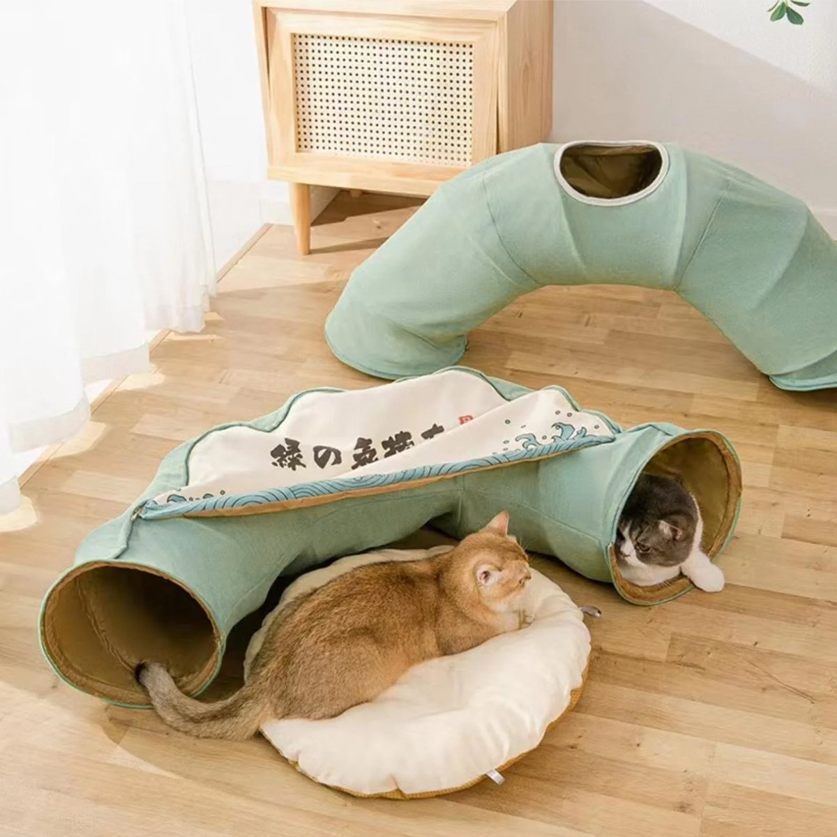 Multi-Functional Cat Tunnel Toy