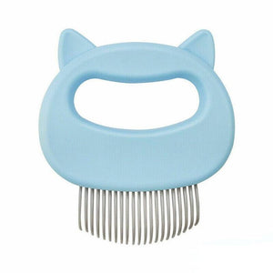 1-3xRelaxing Cat Comb Massager Pet Grooming Brush Dog Hair Removal Open KnotTool