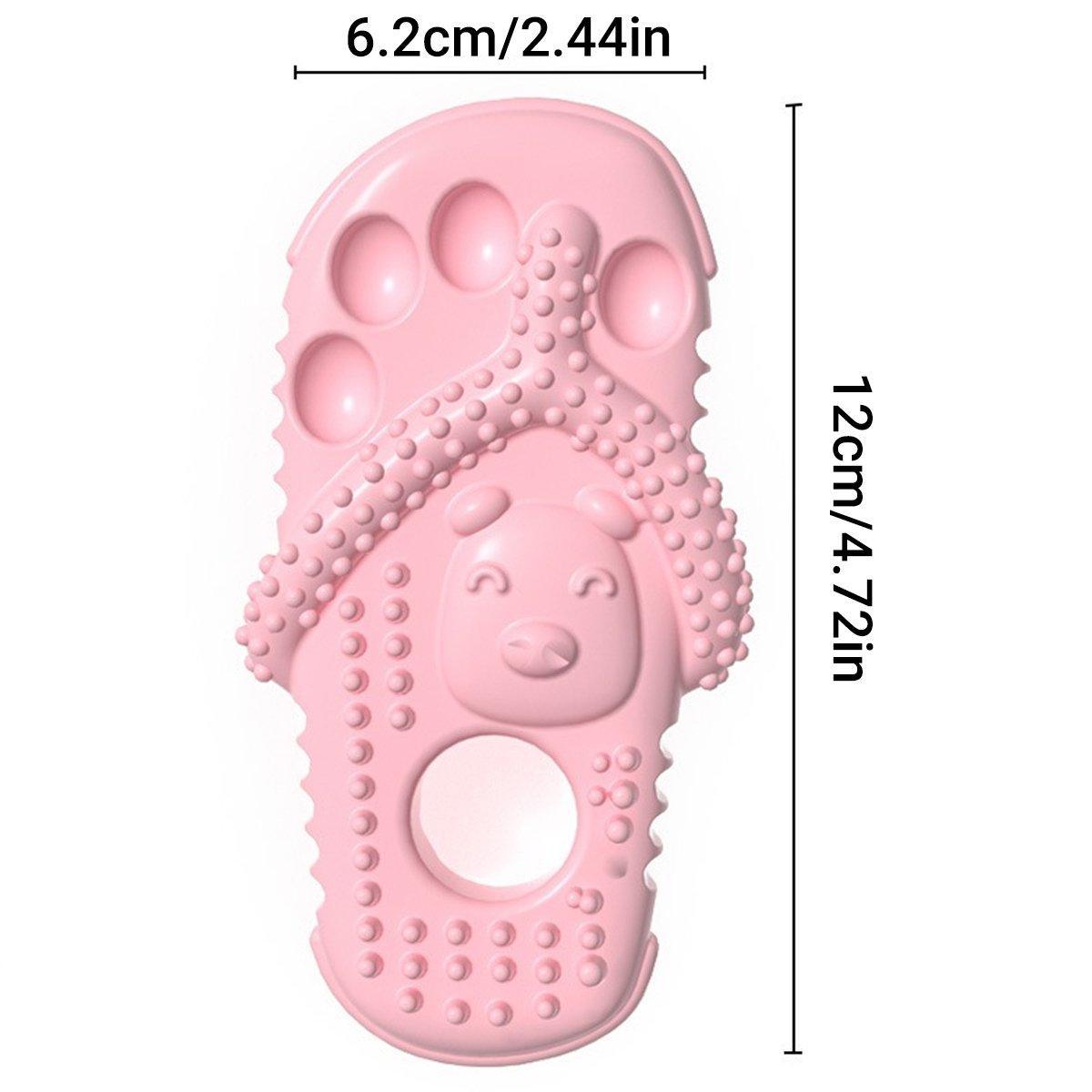 Pet Toys Bite Slippers Dog Chewing Molars Bite Resistant Cleaning Toys Cat Toys