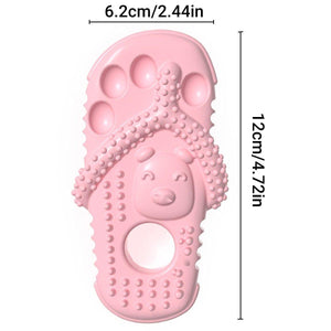 Pet Toys Bite Slippers Dog Chewing Molars Bite Resistant Cleaning Toys Cat Toys