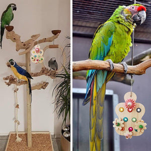 Parrot Supplies Bird Toys Wooden Educational Interactive Toys