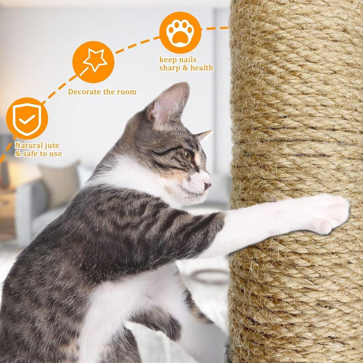 Hemp Rope Pillar Cat Climbing Frame Pillar Jute Sisal Replacement