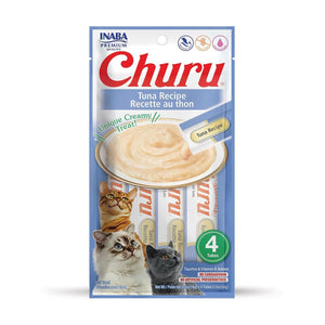 INABA Churu Tuna with Scallop Recipe Cat Treat 14g*4