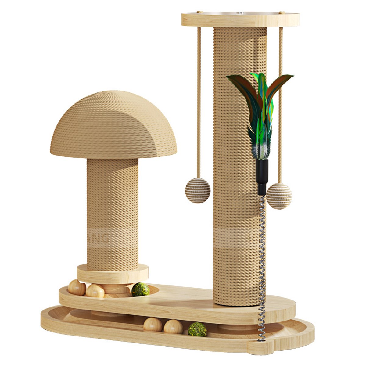 Sisal Mushroom Cat Scratching Post