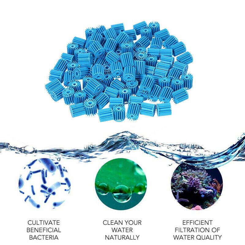 100-300X Bio Balls Aquarium Marine Fish Tank Pond Sump Filter Media Biological