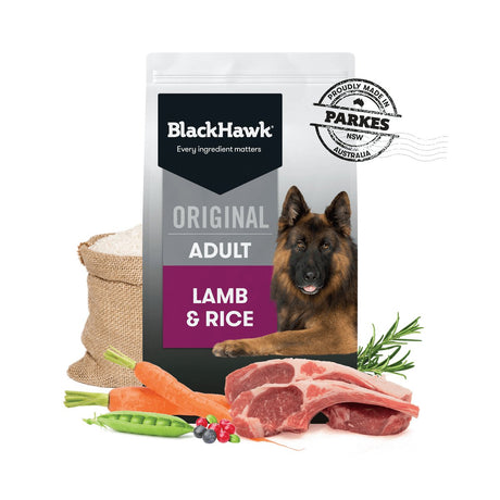 Black Hawk Lamb and Rice Dog Food for Adult Dogs