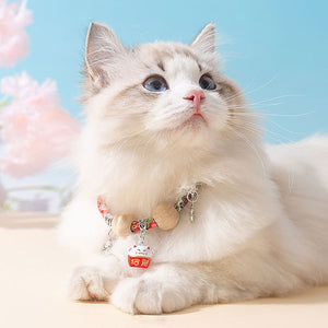 Pet Bell Necklace Designer Cat Anti-flea Collar Dog Insect Repellent