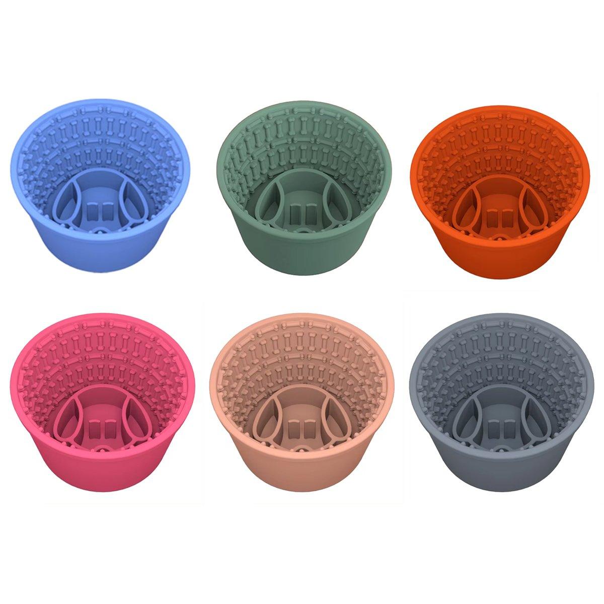 Silicone Pet Slow Feeder Bowl Anti-Choking & Durable Design for Dogs