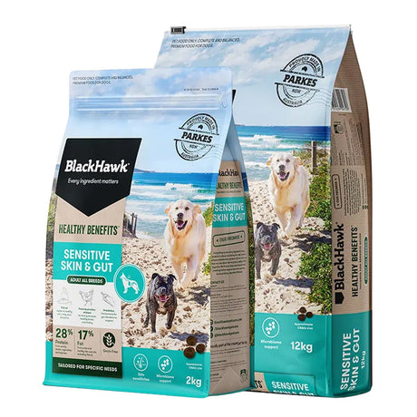 Black Hawk Healthy Benefits Dog Food for Sensitive Skin and Gut