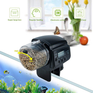 Reliable Automatic Fish Feeder for Convenient Aquarium Care