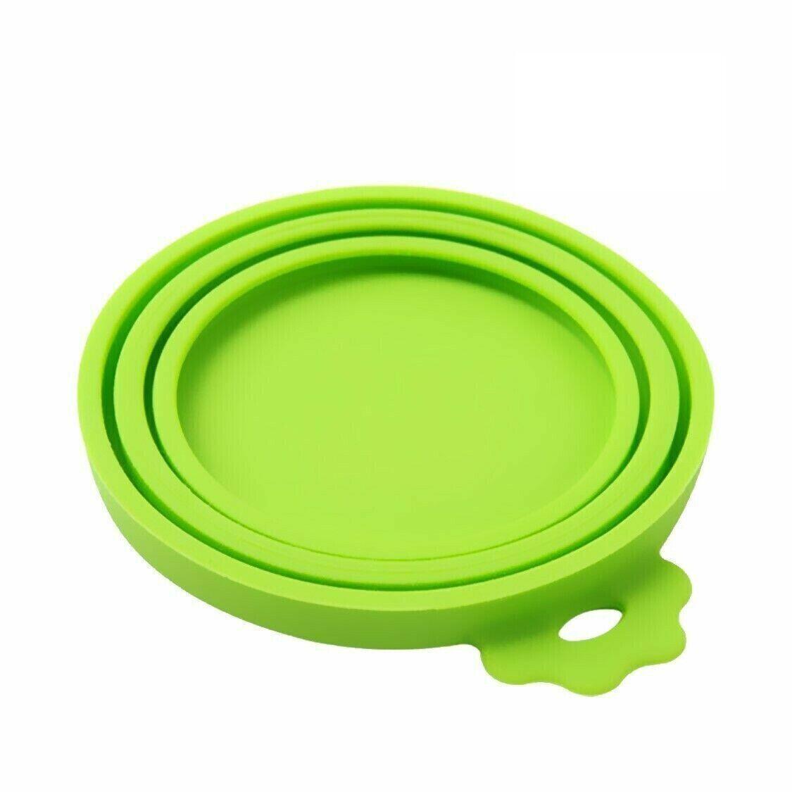 Silicone Pet Food Can Lid - Reusable Dog/Cat Tin Storage Cap