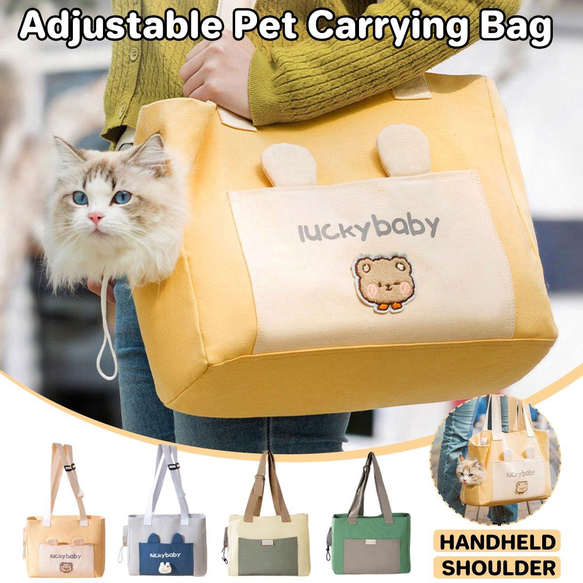 Adjustable Cat Sling Pet Carrying Bag