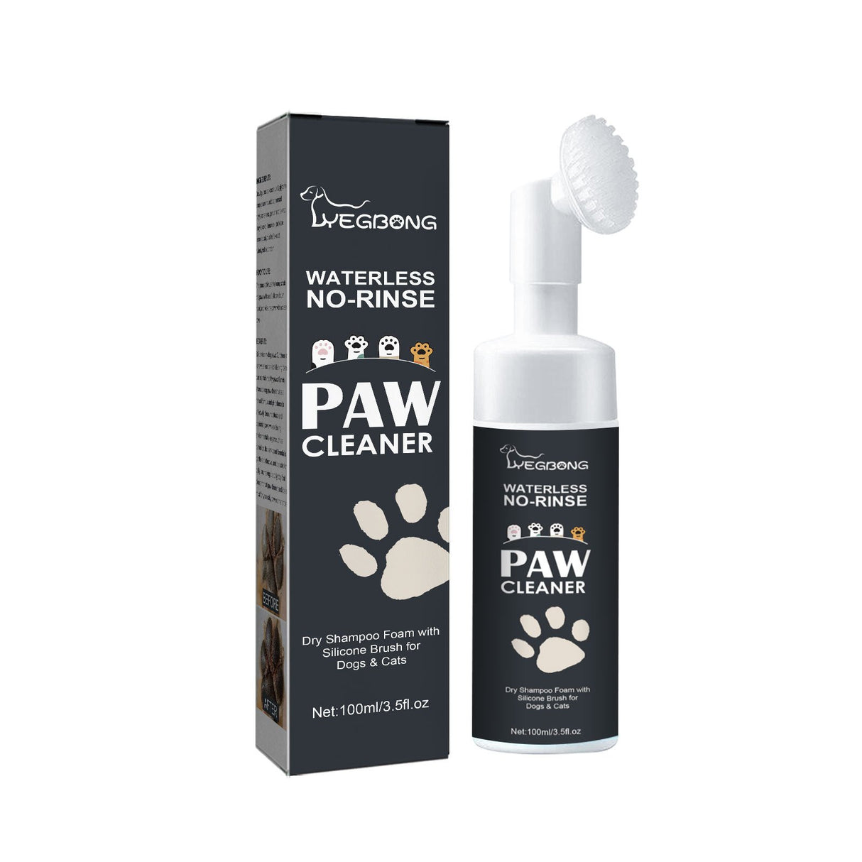 Pet Paw Cleaner Dog Cat Paw Deep Cleaning Foot Pad Care Agent