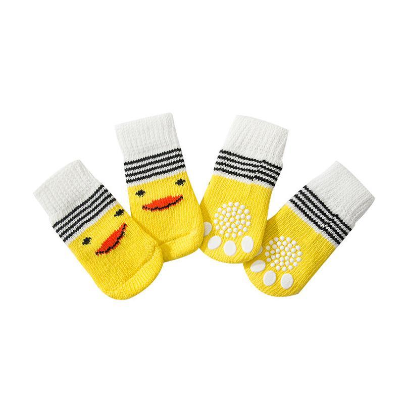 Dog Socks Non-Slip Grip Slip Anti-Skid S M L - Puppy Cat Pet Shoes Slippers