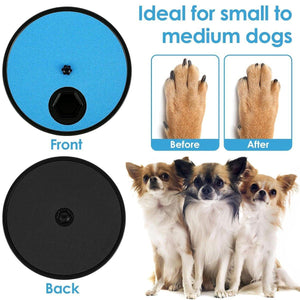 Rotating Dog Nail File Board with Snack Box for Stress-Free Grooming