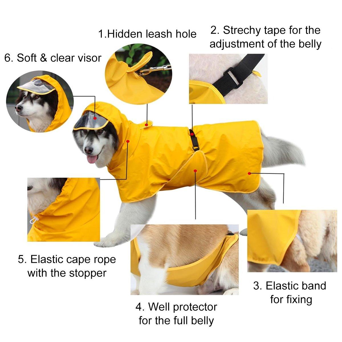 Waterproof Dog Raincoat