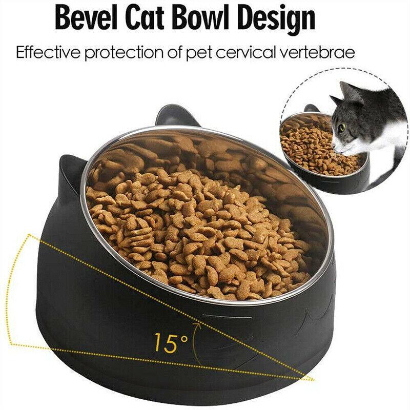 Non-slip Stainless Steel Cat Bowls 7 Colours