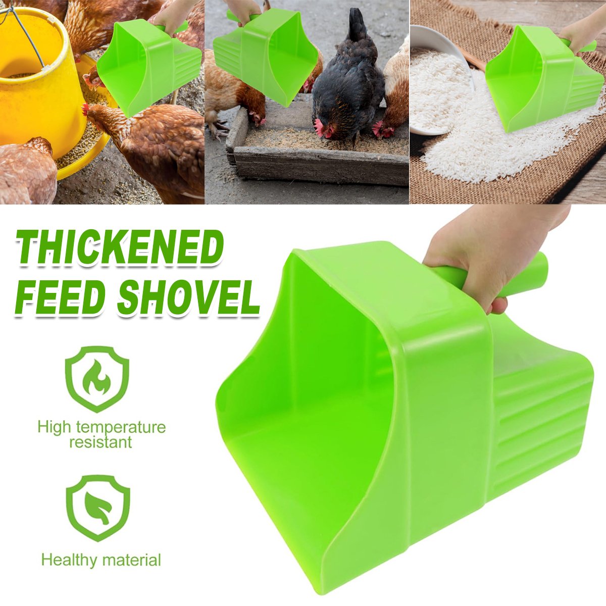 Durable Thickened Feed Shovel For Farm Animals