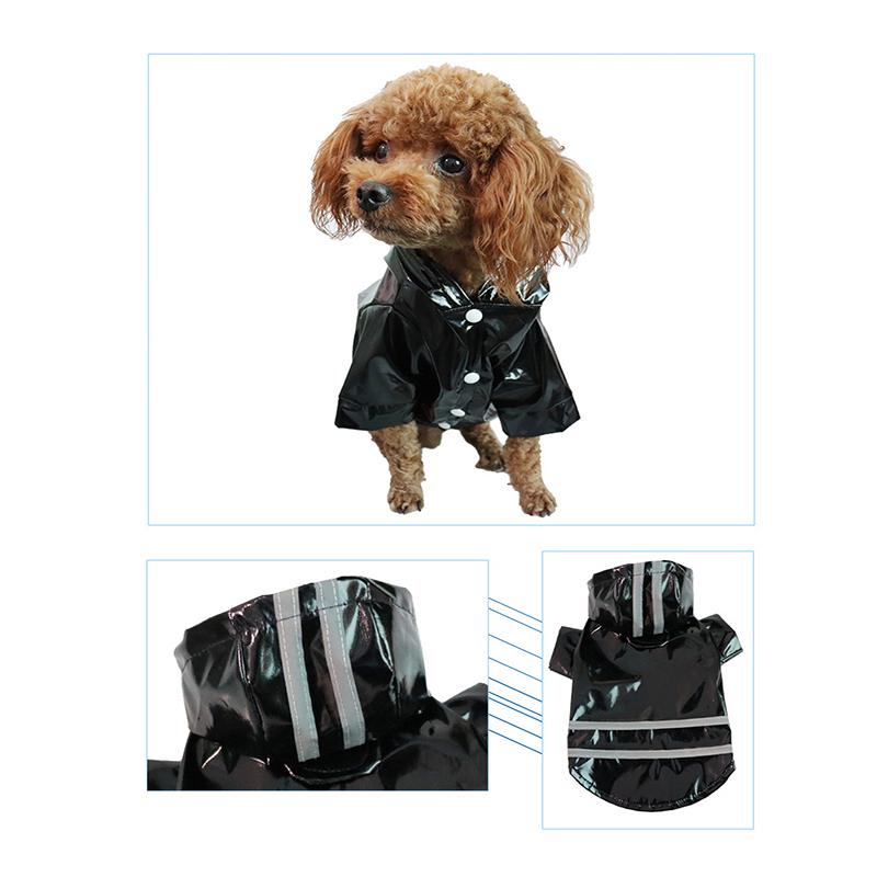 Outdoor Hoodies Jacket Waterproof Pet Dog Clothes Puppy Raincoat Rain Coat