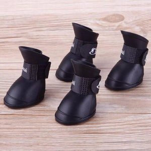 Cartoon Boots Pet Rain Boots Waterproof Non-slip Wear-resistant Dog Shoes