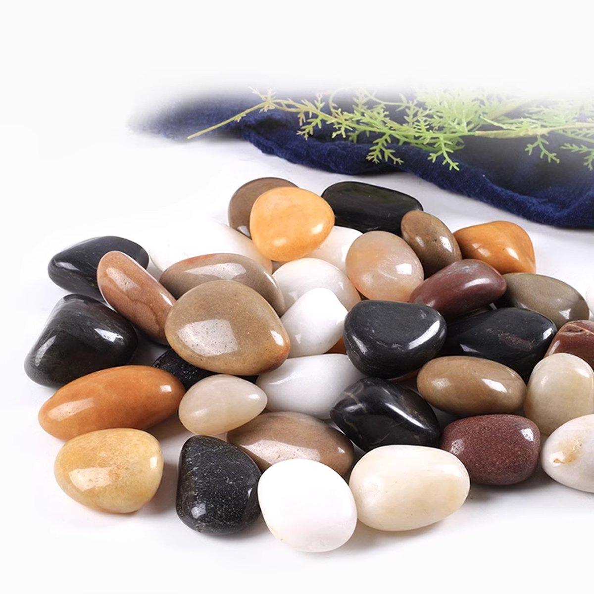 Fish Tank Bottom Sand Aquarium Decoration Landscaping Coloured Stones Gravel