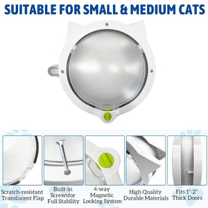 Cat Ear Door Pet Door Cat Door Opening Pet Dog Door