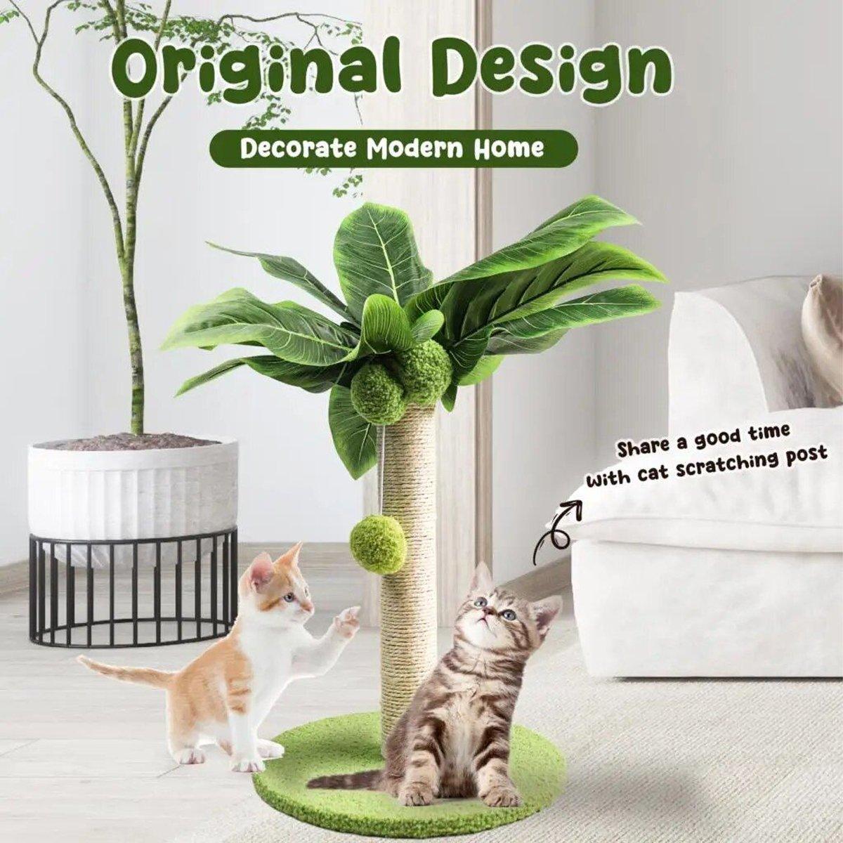 Cat Climbing Frame Coconut Tree Cat Climbing Column Toy