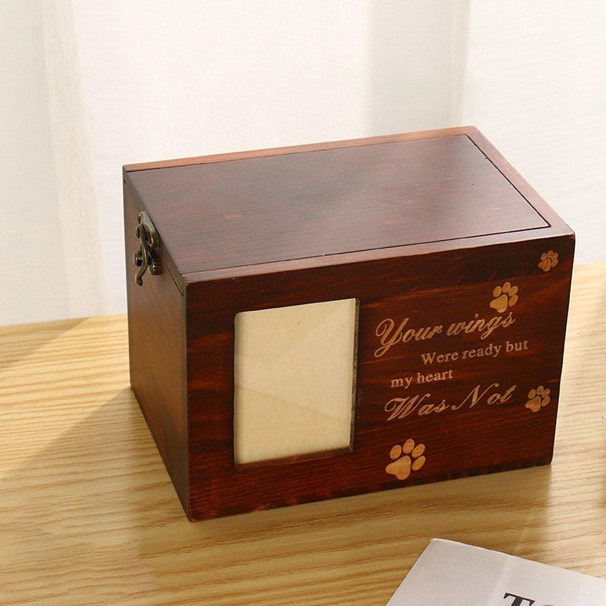 Memorial Pet Urns for Dogs Cats Ashes with Photo