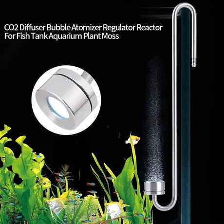 Stainless Steel CO2 Diffuser for Aquarium Plants