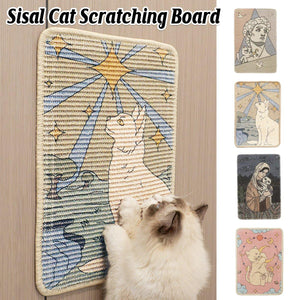 Sisal Cat Scratching Board Durable & Decorative Cat Scratch Pad