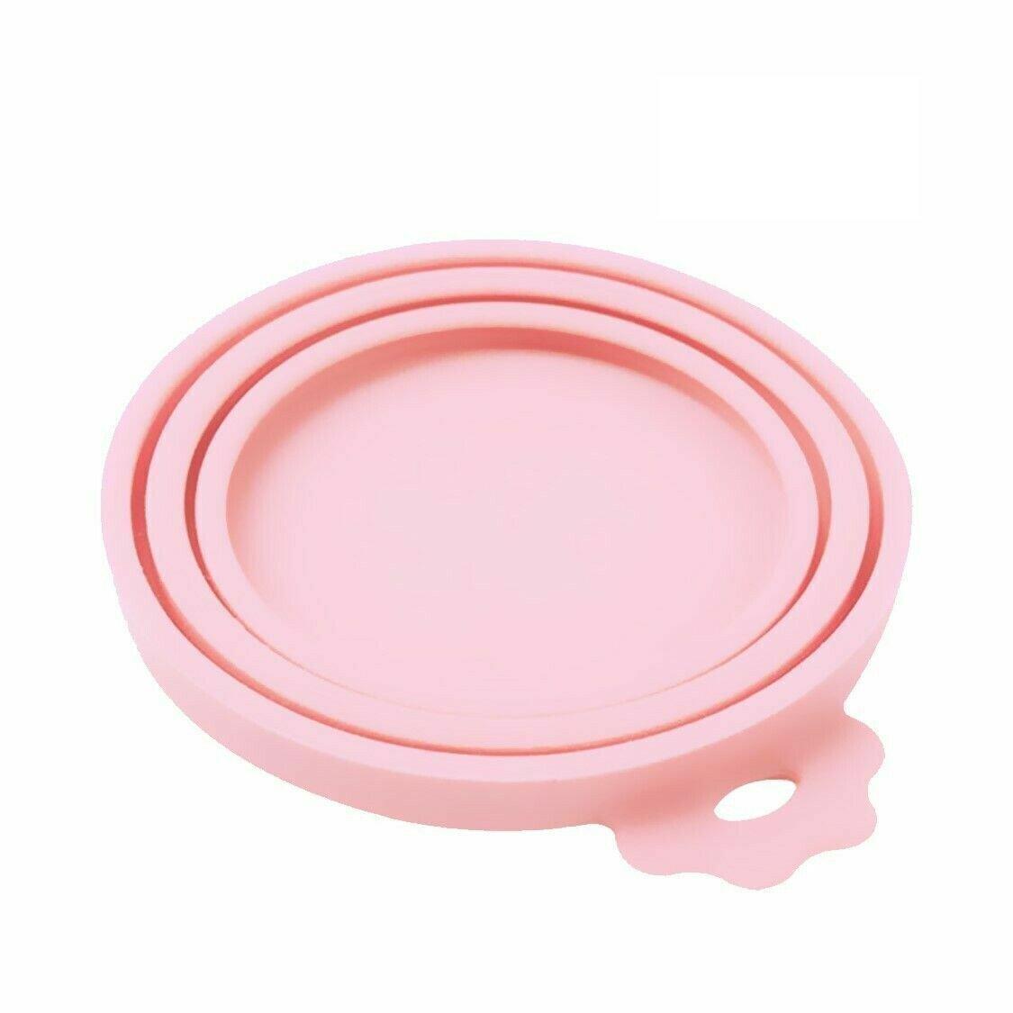 Silicone Pet Food Can Lid - Reusable Dog/Cat Tin Storage Cap