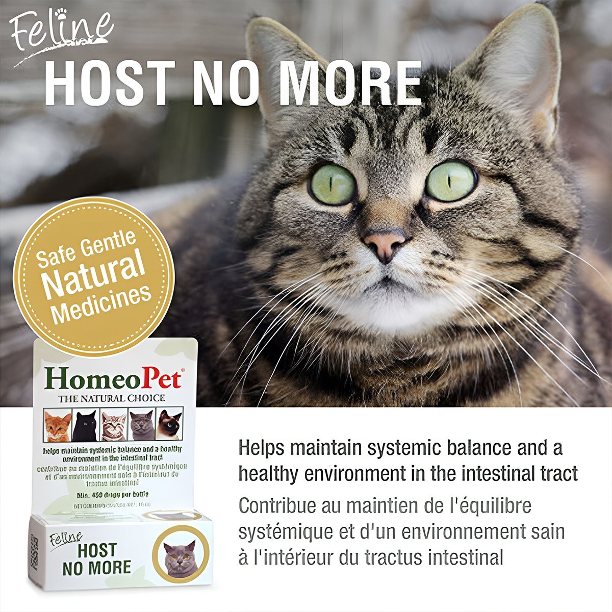 HomeoPet Feline Host No More Pest Control