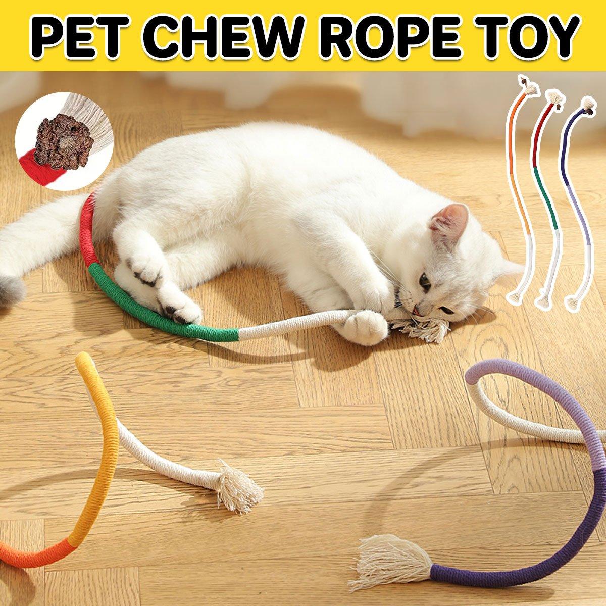 Cat Toy Creative Fun Teeth Molar Cleaning Cat Bite Rope