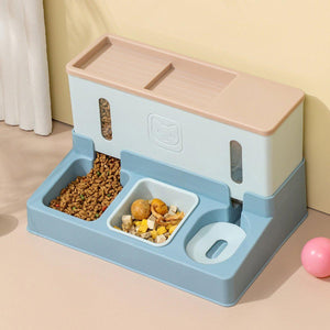 Automatic Pet Water Dispenser and Feeder 2-in-1 Hydration & Feeding System