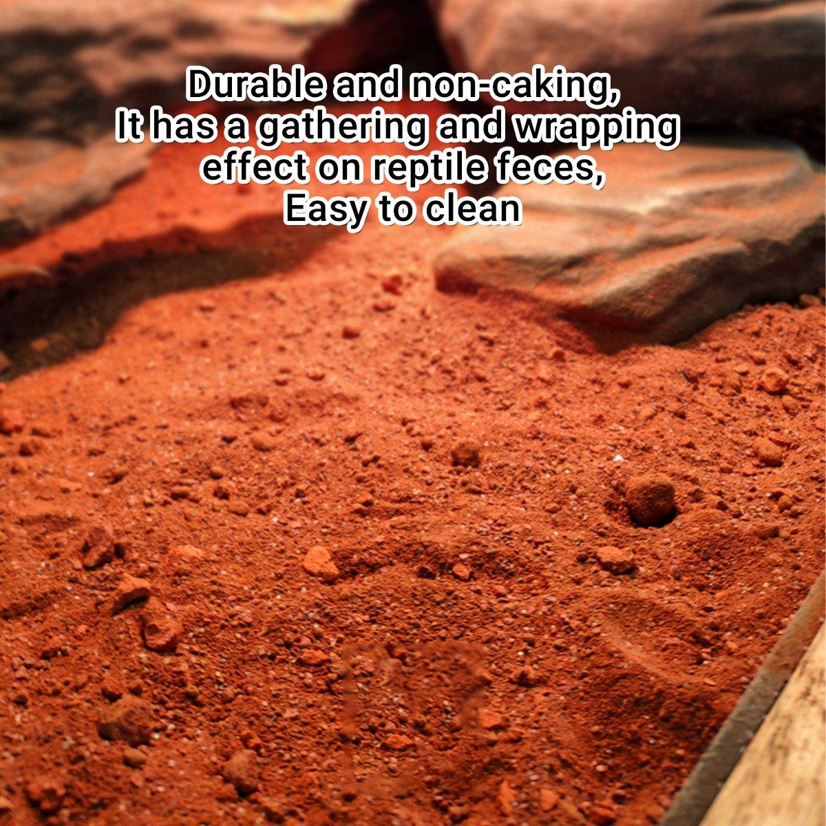 Natural Desert Bedding for Reptiles Safe & Dust-Free