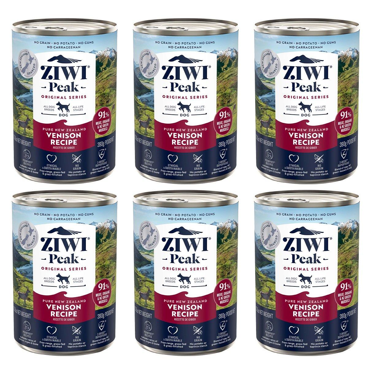 ZIWI Peak Wet Dog Food Venison | Best Wet Dog Food in Australia | 170g, 390g