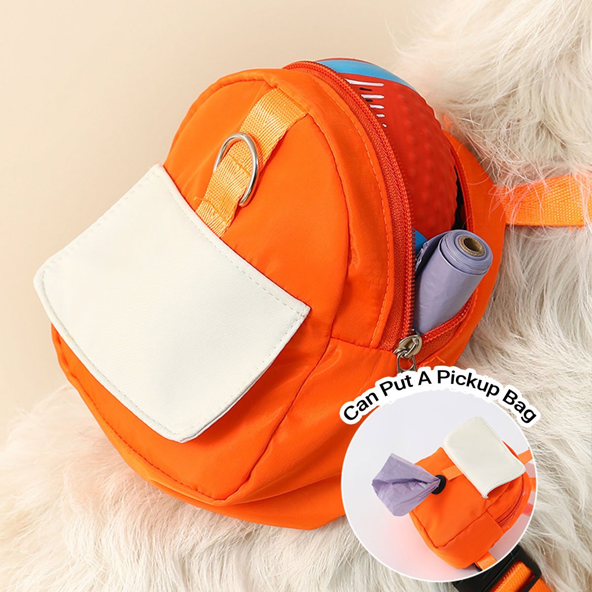 Comfortable and Adjustable Durable Dog Backpack Harness