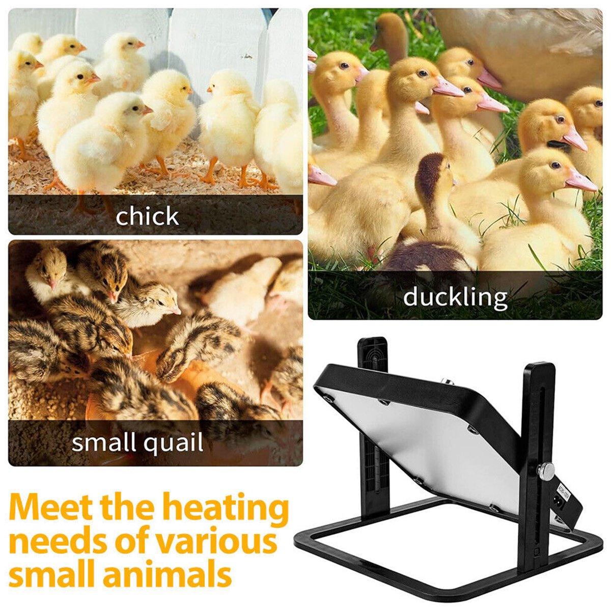 18W Chicken Heat Plate Brooder Warm Chick Duck Chicken Coop Heater