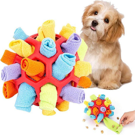 Interactive Dog Ball - Stimulating Toy for Your Canine Companion