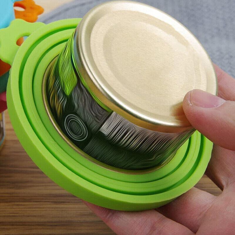 Silicone Pet Food Can Lid - Reusable Dog/Cat Tin Storage Cap