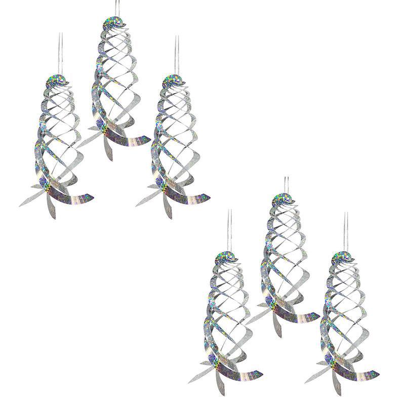 Rotating Reflective Rod Bird Deterrent