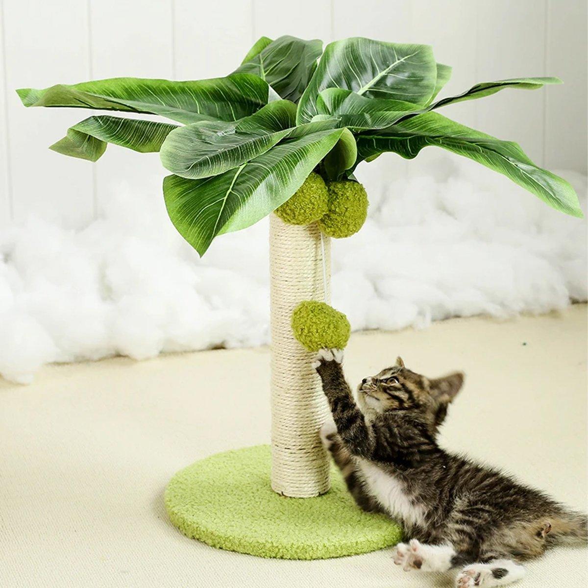 Cat Climbing Frame Coconut Tree Cat Climbing Column Toy