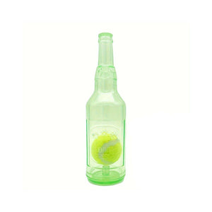 Durable Pet Teething Resistant Tennis Ball Wine Bottle Chew Toy for Dogs Play