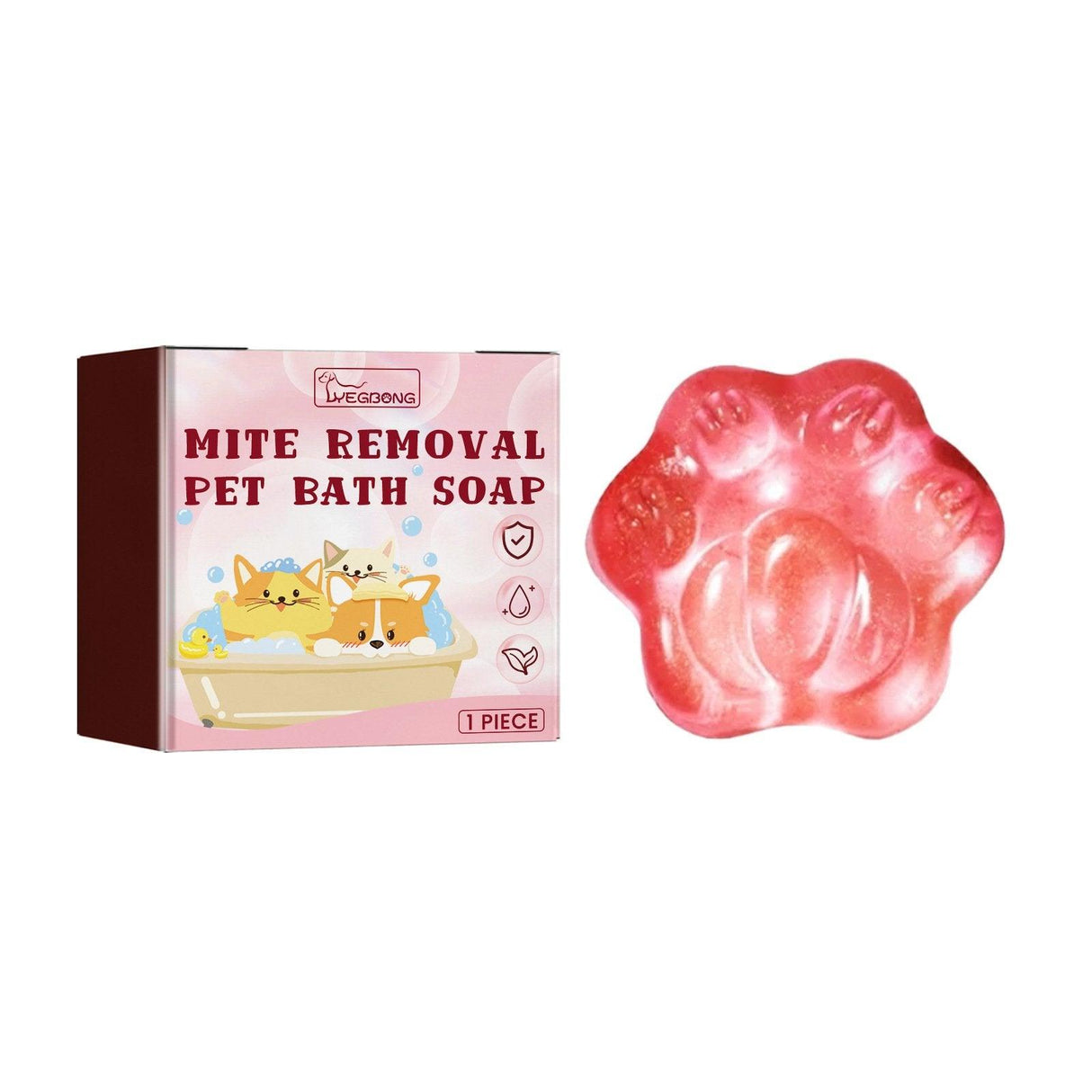 Pet Soap Relieve Skin Itching For Dogs And Cats Soft Hair Care