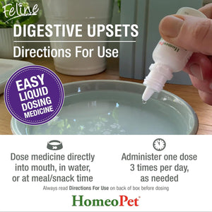 Homeopet Feline Digestive Upsets 15ml