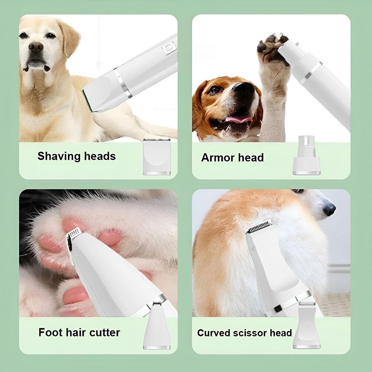 Rechargeable Pet Hair Clippers Professional Grooming Kit