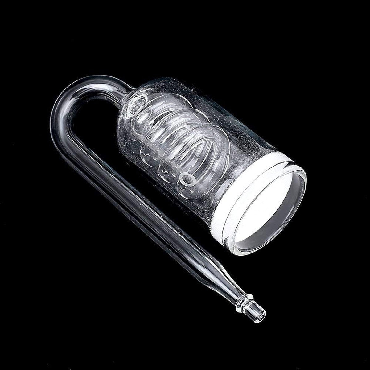 Aquarium Diffuser Glass Spiral Atomizer CO2 Reactor for Planted Tanks