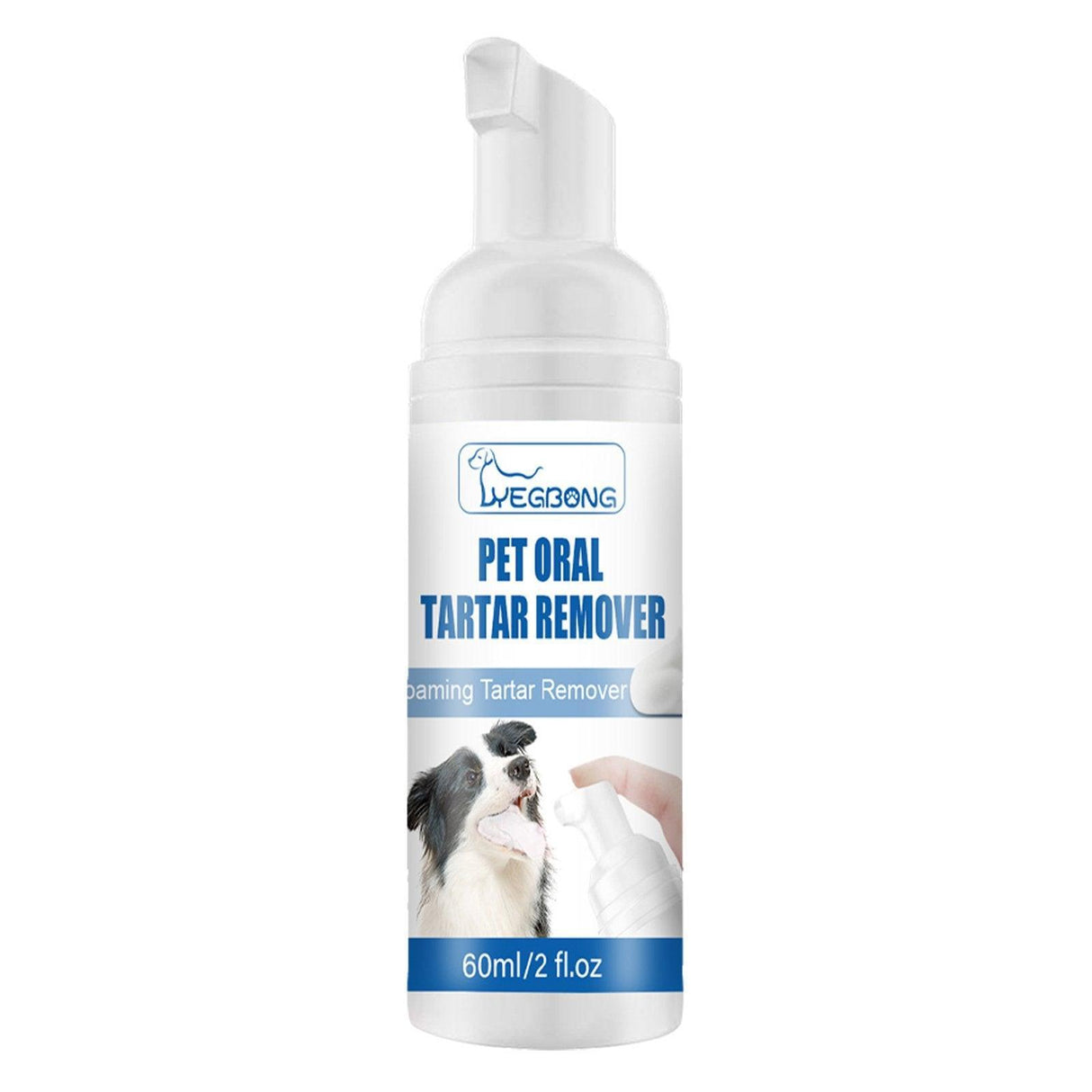 Pet Oral Foam Gentle Tartar Remover for Dogs & Fresh Breath Dental Care